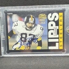 2013 Topps Archives Fan Favorites Autograph Louis Lipps FFA-LL Steelers Card