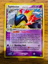 LP! Typhlosion (12/101) EX Dragon Frontiers Delta Species Holo Pokemon Karte!