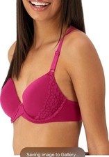 MAIDENFORM One Fab Fit 2.0 Everyday Modern Demi Underwire 34A Berry DM7543