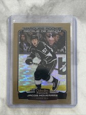 2022-23 O-Pee-Chee Platinum Rookie Seismic Gold #260 Jacob Moverare ! #36/50 !