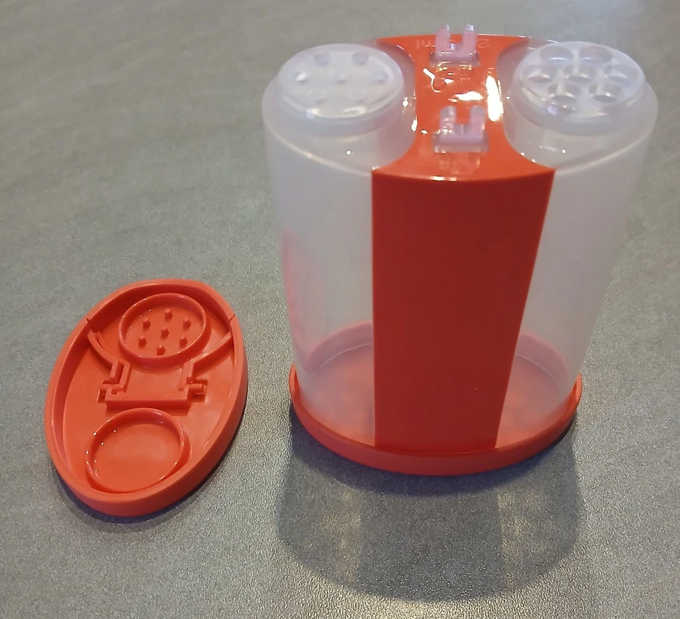 1 Gewürzbehälter Orient Express 275 ml Tupperware 4053 ROT Gewürze - Bild 2 von 4