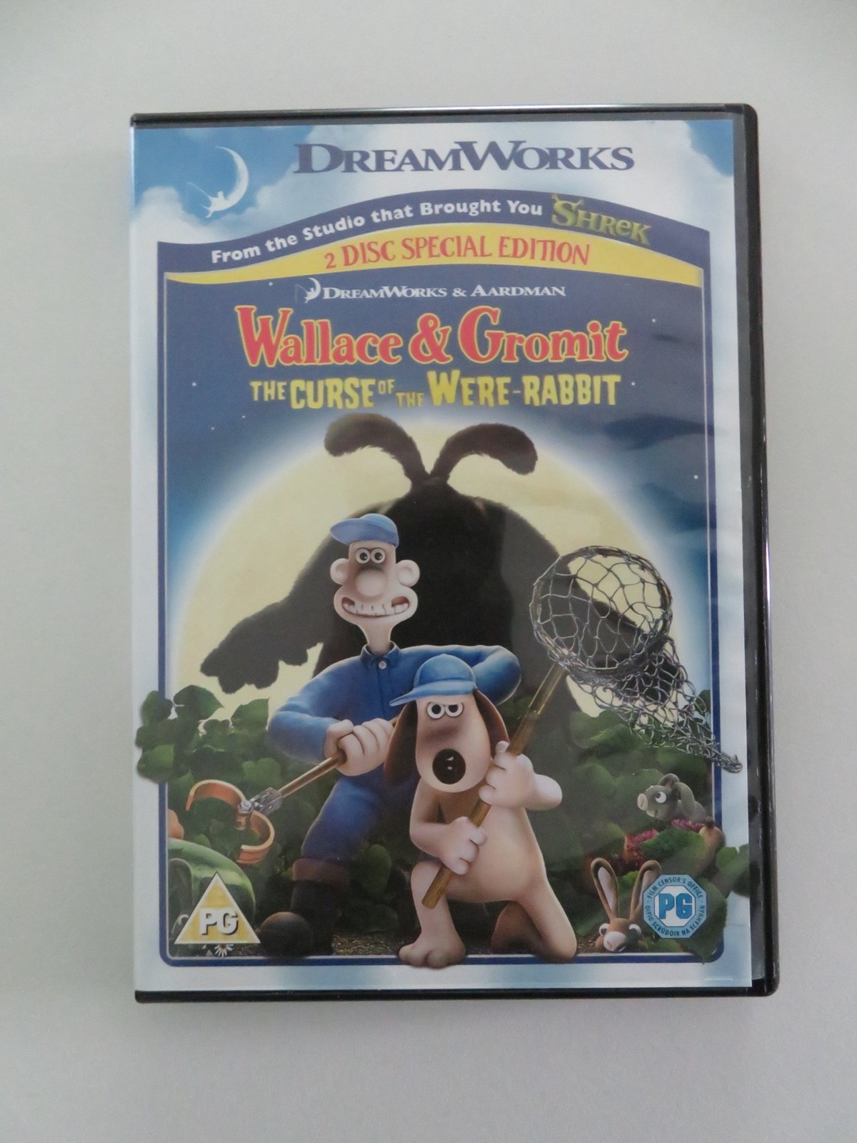 WALLACE & GROMIT: THE CURSE OF THE WERE-RABBIT - 2 DISC (DVD) 2005 REGION 2