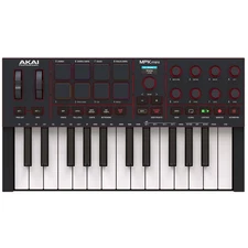 Akai Professional MPK Mini IV Compact MIDI Keyboard Controller - Black