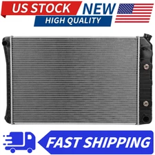 NEW AT ALUMINUM RADIATOR For: 1973-1986 Chevy C/K Pickup Suburban V8 CU730