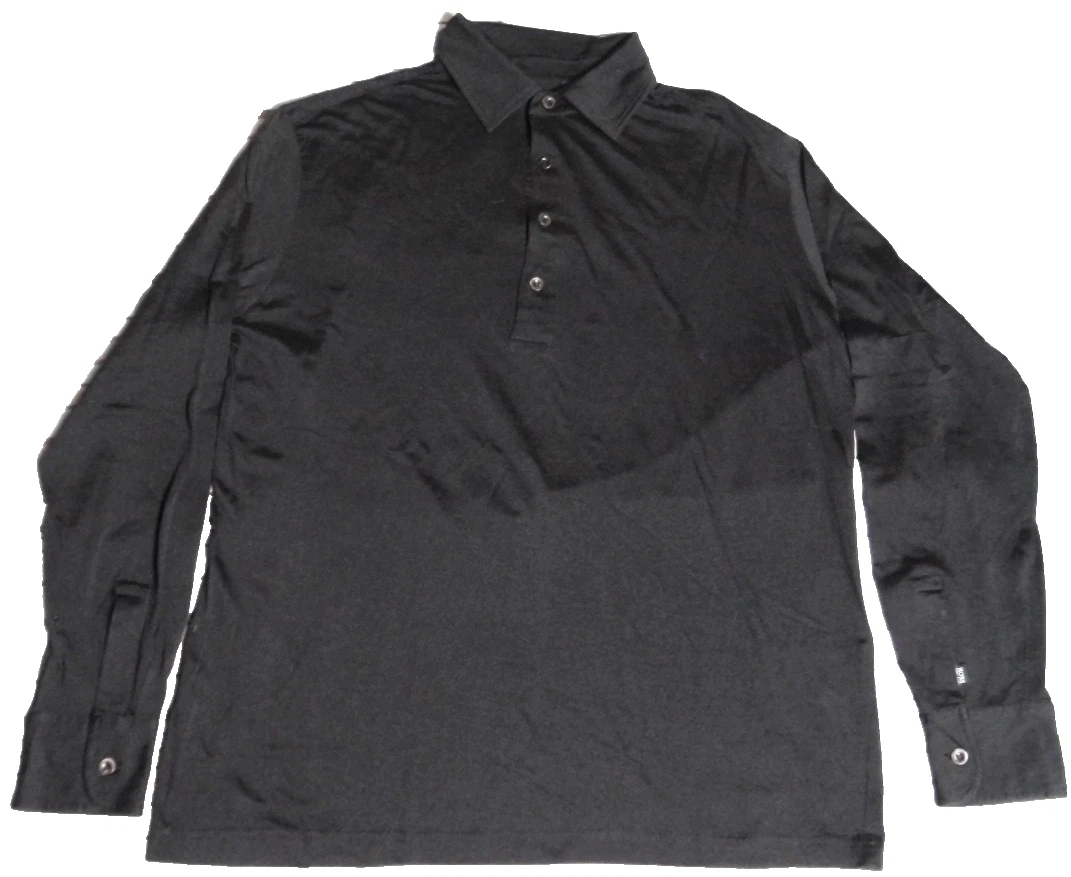 HUGO BOSS Black Solid Dress Shirts for Men for sale | eBay