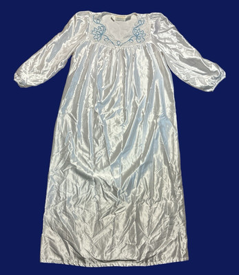 Heather Lane Full Length Night Gown Womens Size L Vintage Grannycore Cottagecore