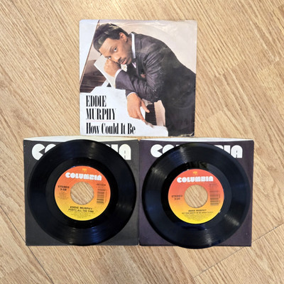 Eddie Murphy 45s- Lot Of 3- Party All Time, Put Your Mouth, How Could It Be