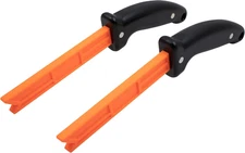 Safety Woodworking Push Stick 2 Pack, Each Has a Contoured Handle Embedded with
