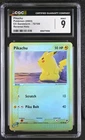 CGC 9 MINT Pikachu 2003 EX Sandstorm 72/100 Reverse Holo Pokemon Card