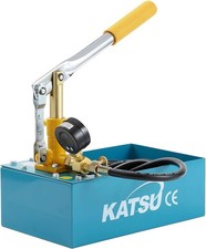 KATSU Hydraulic Pressure Test Pump 50Bar 5L Manual Pipe Leak Tester Plumbing