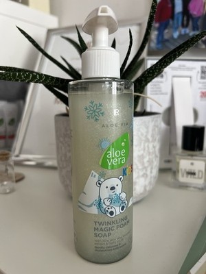(49.95 /1l)LR Aloe Vera KIDS Twinkling Magic Foam Soap, 200ml MHD 05.25