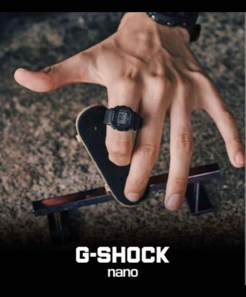 時計 G-Shock Nano 5600-1JR (Ring Watch)Balck CASIO G-SHOCK Nano DWN-5600-1JR Ring Watch Black 5600 SERIES
