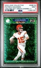 1/1 Patrick Mahomes Green Shimmer 2024 Leaf Collective MINT PSA 9