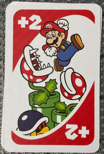 UNO Super Mario Bros. (Nintendo) Card Game Sealed Cards. Inc Special Mario Rule - Picture 19 of 24