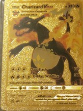 Charizard V Max 330 2020 Anek Damian Gold (excellent condition, protective case)