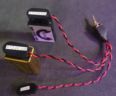 9 Volt / 24 Volt Dual Voltage Switch Mod by WDR-24Volt-Mod (Solderless)
