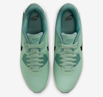 Nike Air Max 90 G Golf Shoes Silver Pine Bicoastal Black Men's