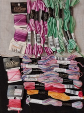 25X J&P Coats Multicolor Cotton Embroidery Floss