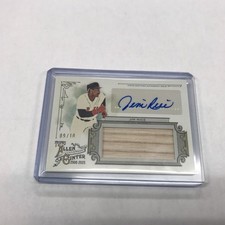 2025 topps allen and ginter Jim Rice Bat Relic And Auto /10