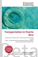 Lambert M. Surhone (U. A.) | Transportation In Puerto Rico | Taschenbuch (2026)