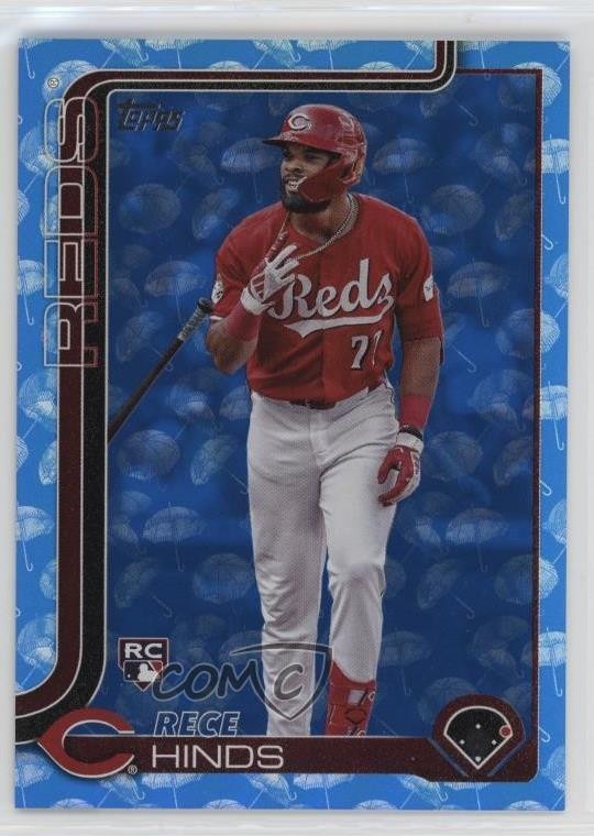 2025 Topps Series 1 Umbrella 8/10 Rece Hinds #217 Rookie RC 10h2