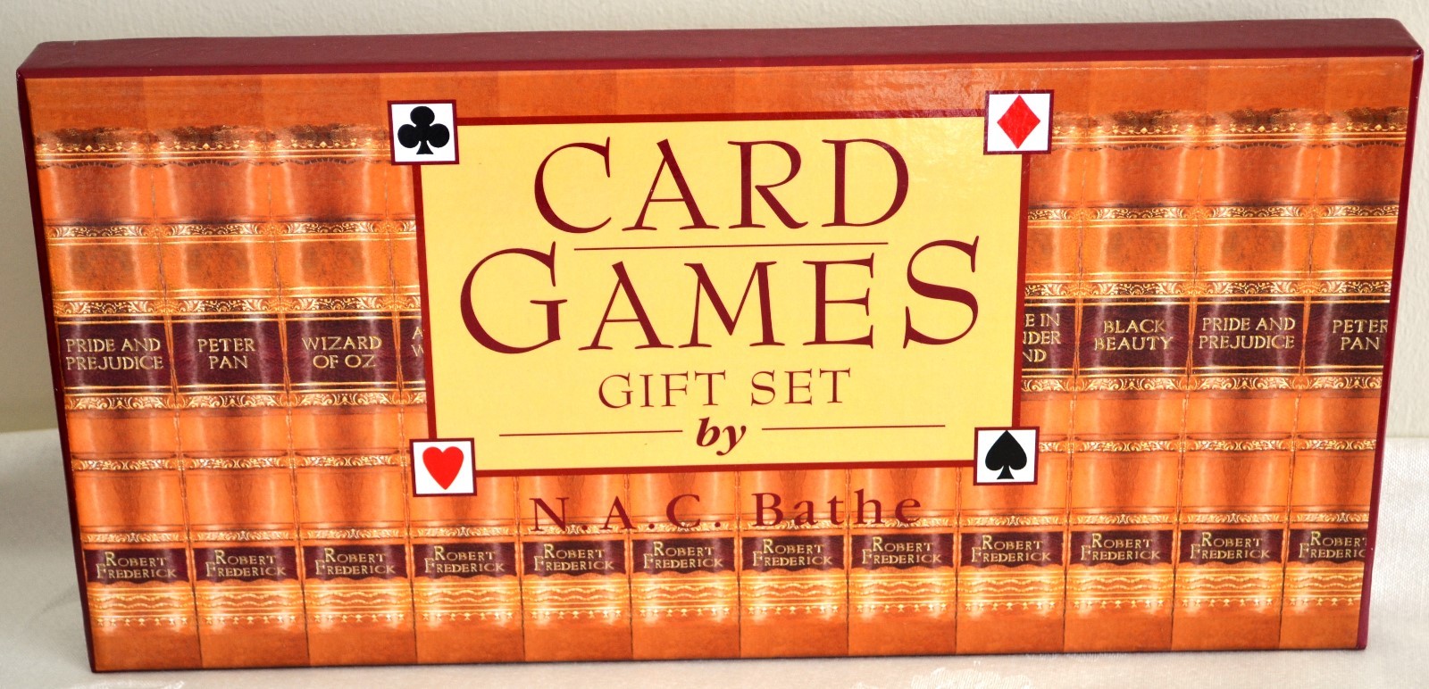 Card Games Gift Set by N.A.C. Bathe New with sealed decks of cards