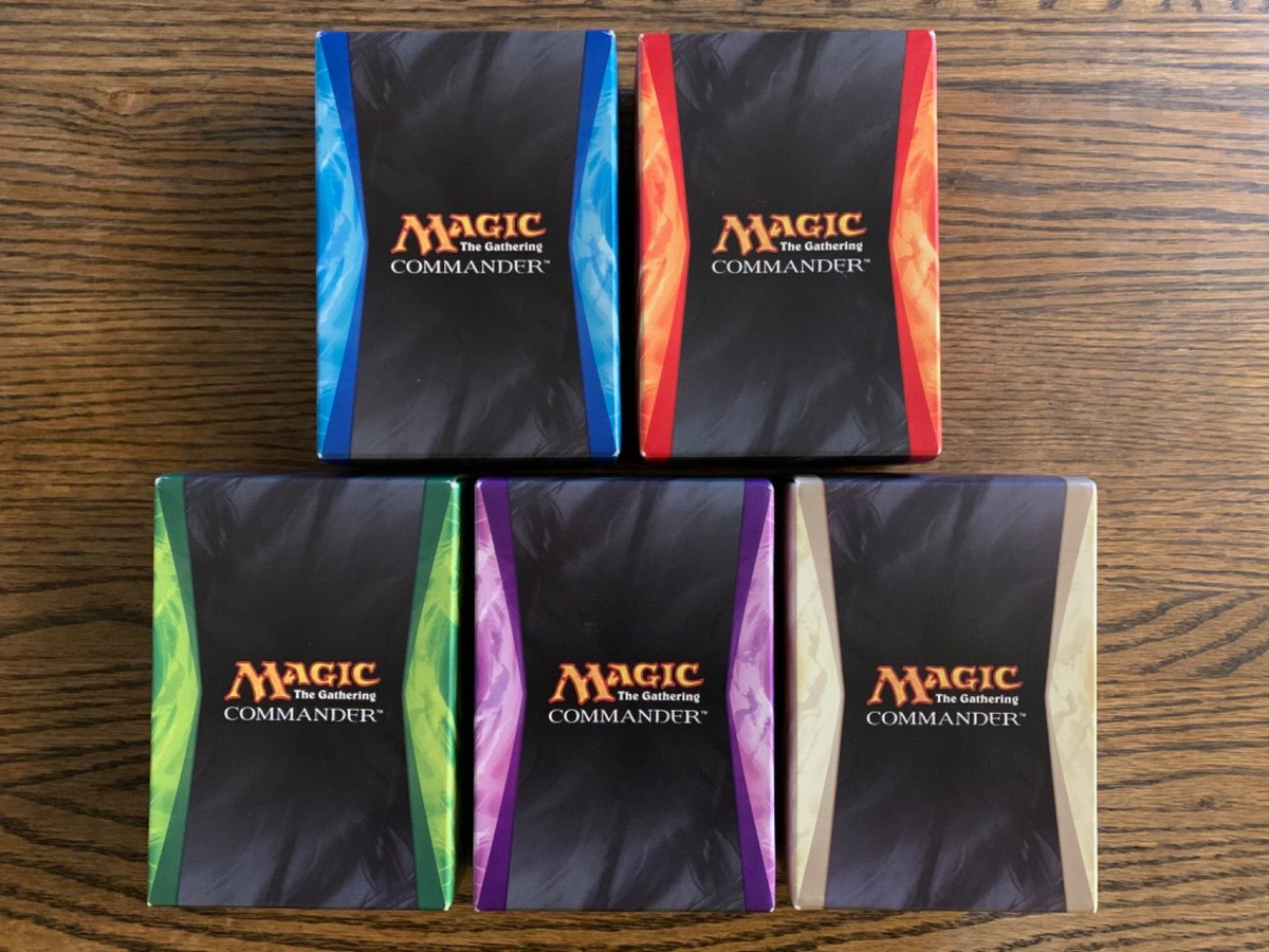 Commander 2014 Complete 5 Deck Set *Sealed Cards* MTG