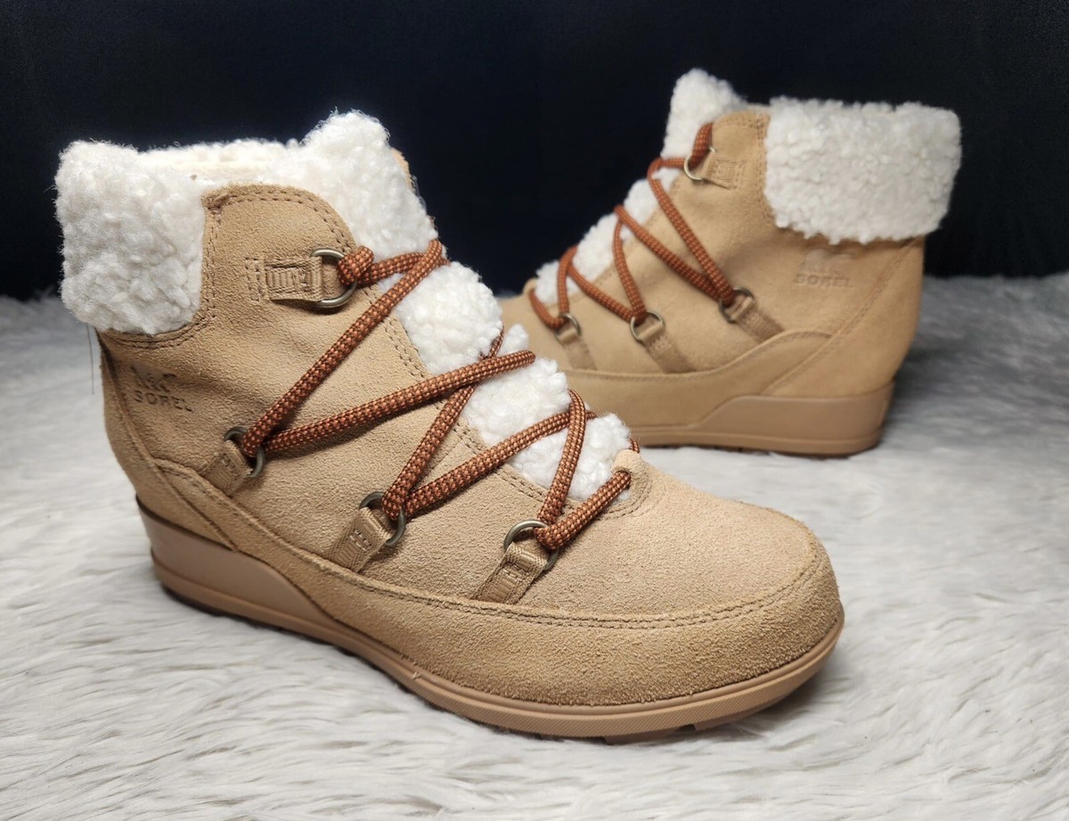 Sorel Men’s Grey Boots with Cream Faux Fur - Size 9.5 SOREL Gray Boots for Men for Sale | Shop New & Used Men main image 2