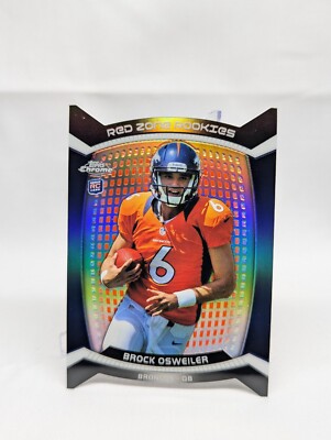 WCCF EXTRA、KOLE 2012 Topps Chrome Brock Osweiler Red Zone Rookies Die-Cut