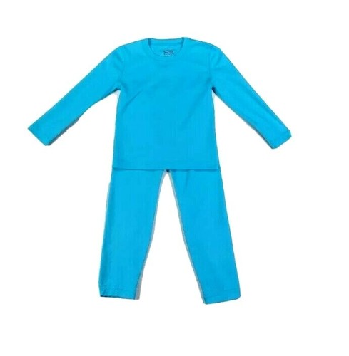Champion C9 Girls Lightweight Thermal Underwear 3 Piece Set Turquoise Pink Sz XS - Picture 2 of 4