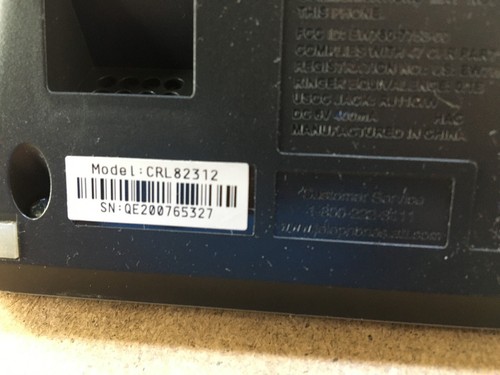 AT&T CRL82312 telefono cellulare cordless con basi di ricarica cavi - Foto 8 di 8