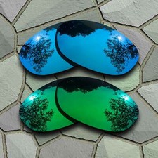 Blue Jade Green Polarized Lenses Replacement For-Costa Del Mar Brine BR11