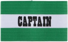 Champion Sports Soccer Captain's Arm Band, Green Color, Youth Size