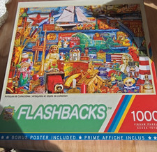 Antiques Collectibles Flashbacks 1000 pc Jigsaw Puzzle new