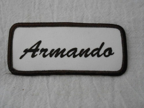 ARMANDO GEBRAUCHTE SIEBWAND VINTAGE NÄHEN AUFNÄHEN AUFNÄHER AUFNÄHER ETIKETTEN VERSCHIEDENE FARBEN VERFÜGBAR - Bild 3 von 10