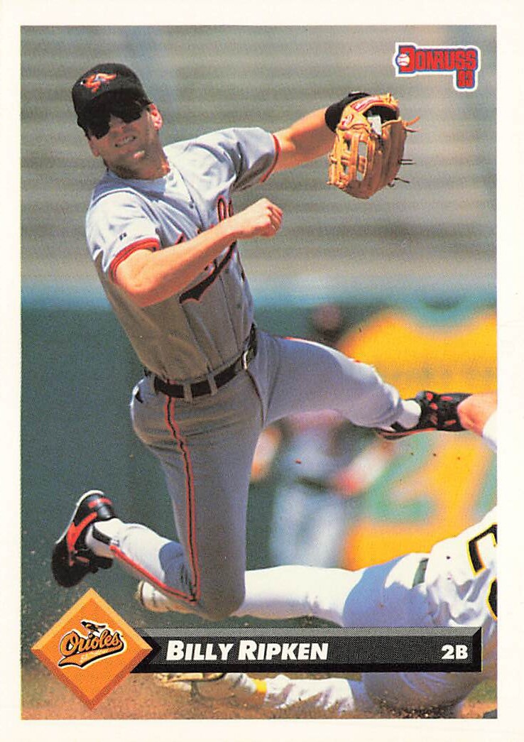 1993 Donruss  #59 Billy Ripken Baltimore Orioles
