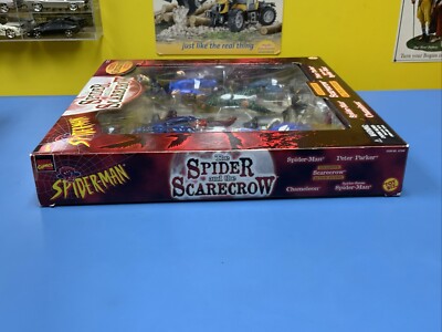 SPIDER MAN SCARECROWフィギュア Toy Biz Marvel Spider-Man The Spider And The Scarecrow Rare