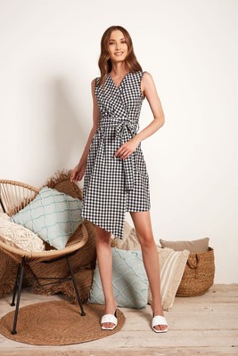 Verysimple women's Vichy dress 23PEV406