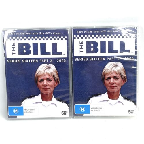 The Bill Series Sixteen 16 Part 3 & 4 TV Series DVD Region 4 - Foto 1 di 4