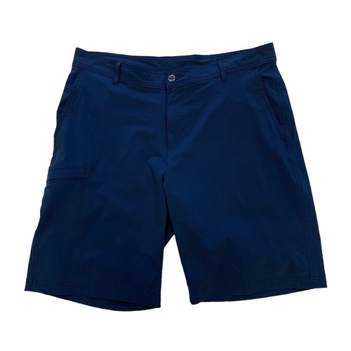 Columbia PFG Shorts Mens 36 x10 Navy 