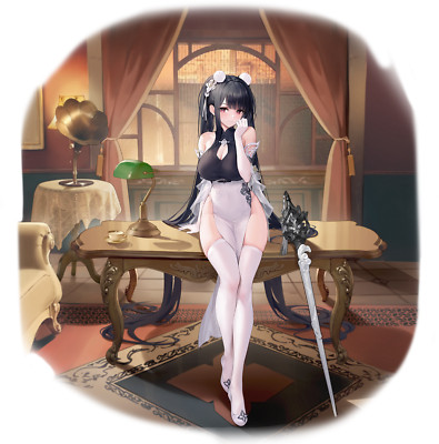 Azur Lane Peter Strasser Spring Weatherproof Anime Sticker 6'' Car Decal