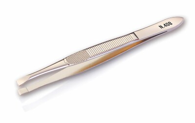 Pinzette Edelstahl mit gerader Spitze NGHIA N-408