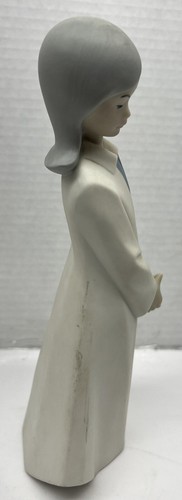 Figura Rex Valencia Vintage Hecha a Mano España "Lote de 2" Niño y Niña 9 1/2" - Imagen 10 de 13