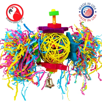 BONKA BIRD TOYS 1839 Foraging Star Bonka Bird Toy parrot cage toys cages cockatiel african grey