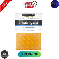 Neutrogena Original Fragrance-free Facial Cleansing Bar with Glycerin 3.5 Oz