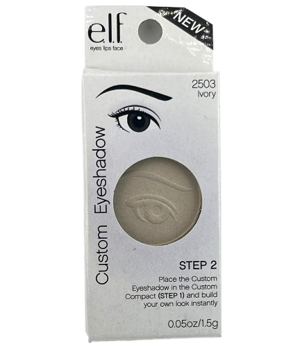 E.l.f. Elements Custom Eye Shadow, 2503 Ivory, 0.05 Oz - Picture 1 of 4