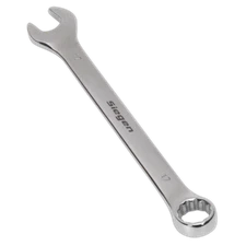 Sealey WallDrive Combi Spanner Chrome Vanadium Steel Polished Finish 17mm S01017
