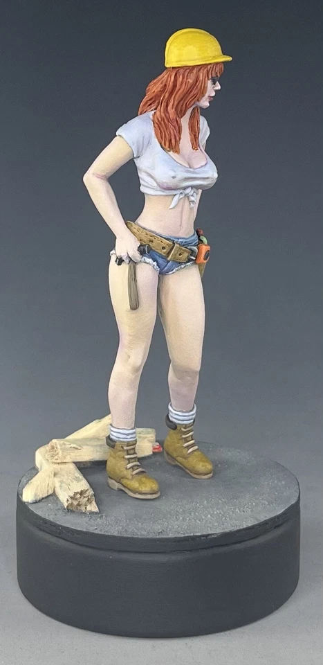 Dina The Handygirl - Jimmy Flintstone 1/24 Painted OOP - Image 3 of 4