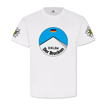 Der Brocken Germany Mountain Mittelgebirge Harz Peak - T Shirt #11137