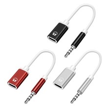 Type C to 3.5mm Auditory Adapter Cable for Connecting Analog Earphones to Device